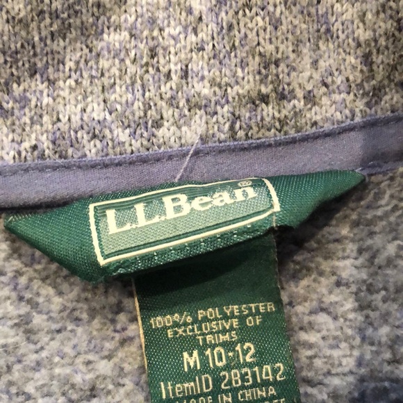 L.L Bean zip up - Picture 2 of 2